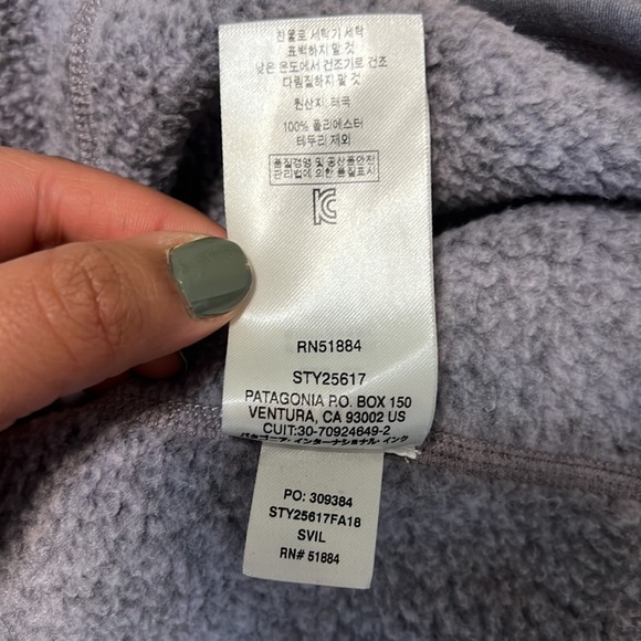 PATAGONIA Better Sweater Pullover (Smokey Violet)- Like New - Picture 7 of 7